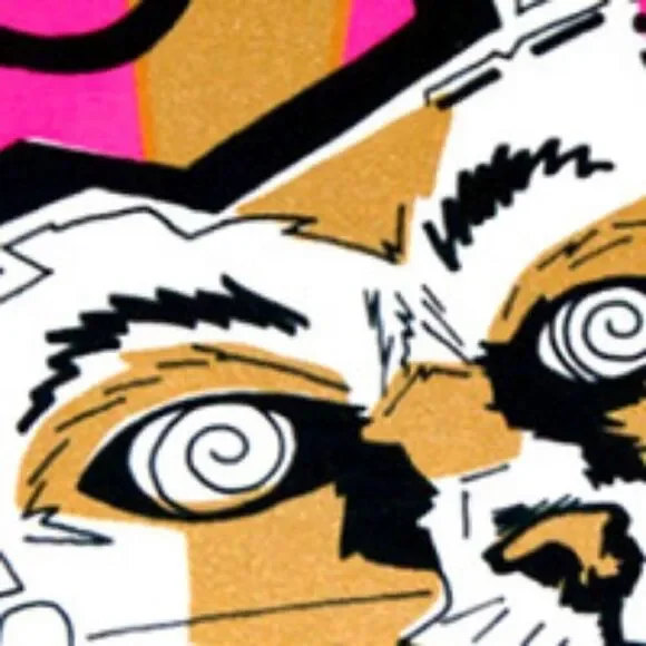 "A Cat's Meow" : 3 color screen print - Picture 3 of 3